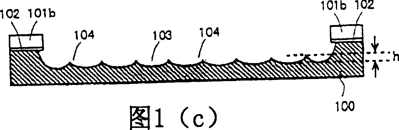 Electric field luminous display device and its mfg. method