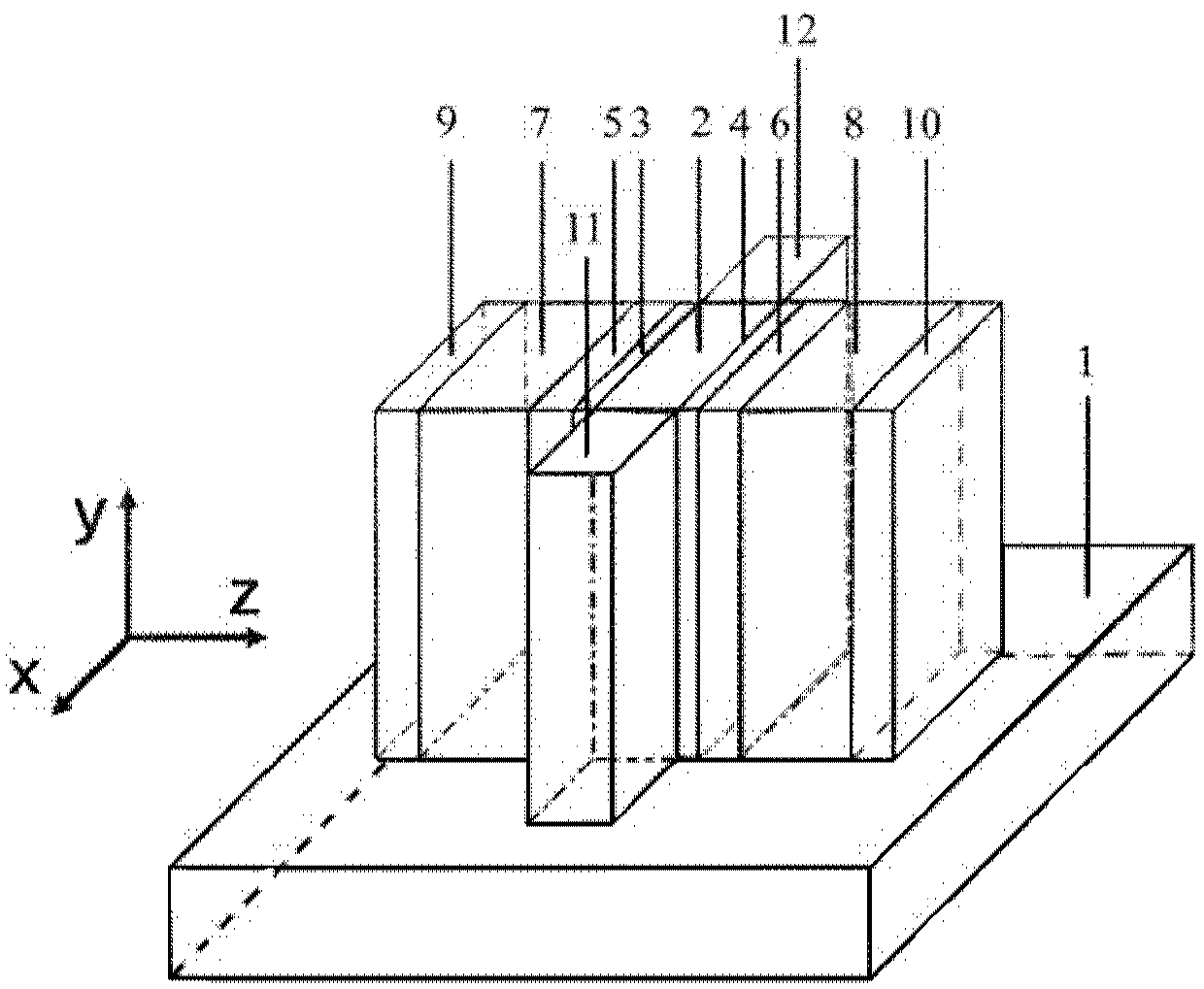 Piezoelectric tunneling transistor and operation mode control method thereof