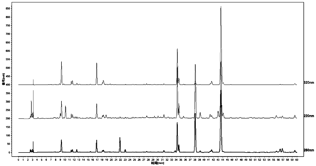 Detection method of capsule medicinal material for treating hemialgia