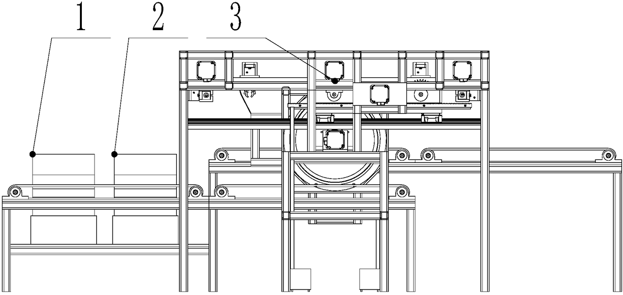 A seaweed roll production line