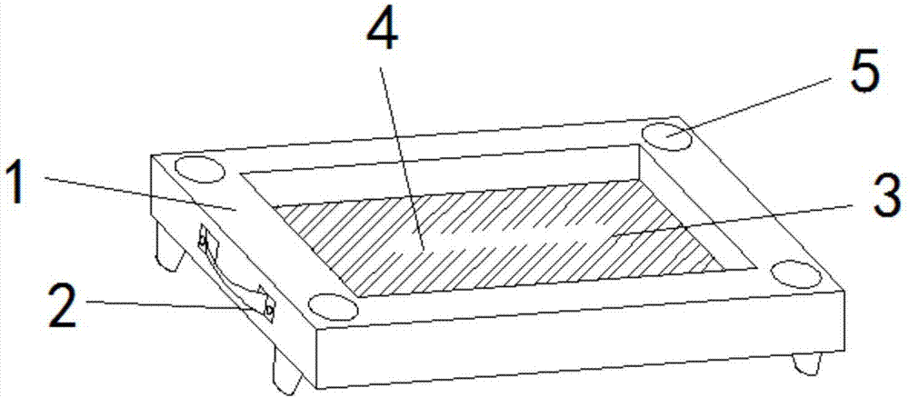 Plastic product anti-static containing device