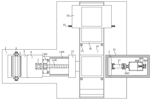 Automatic assembling processing production equipment for automobile electronic patch connectors