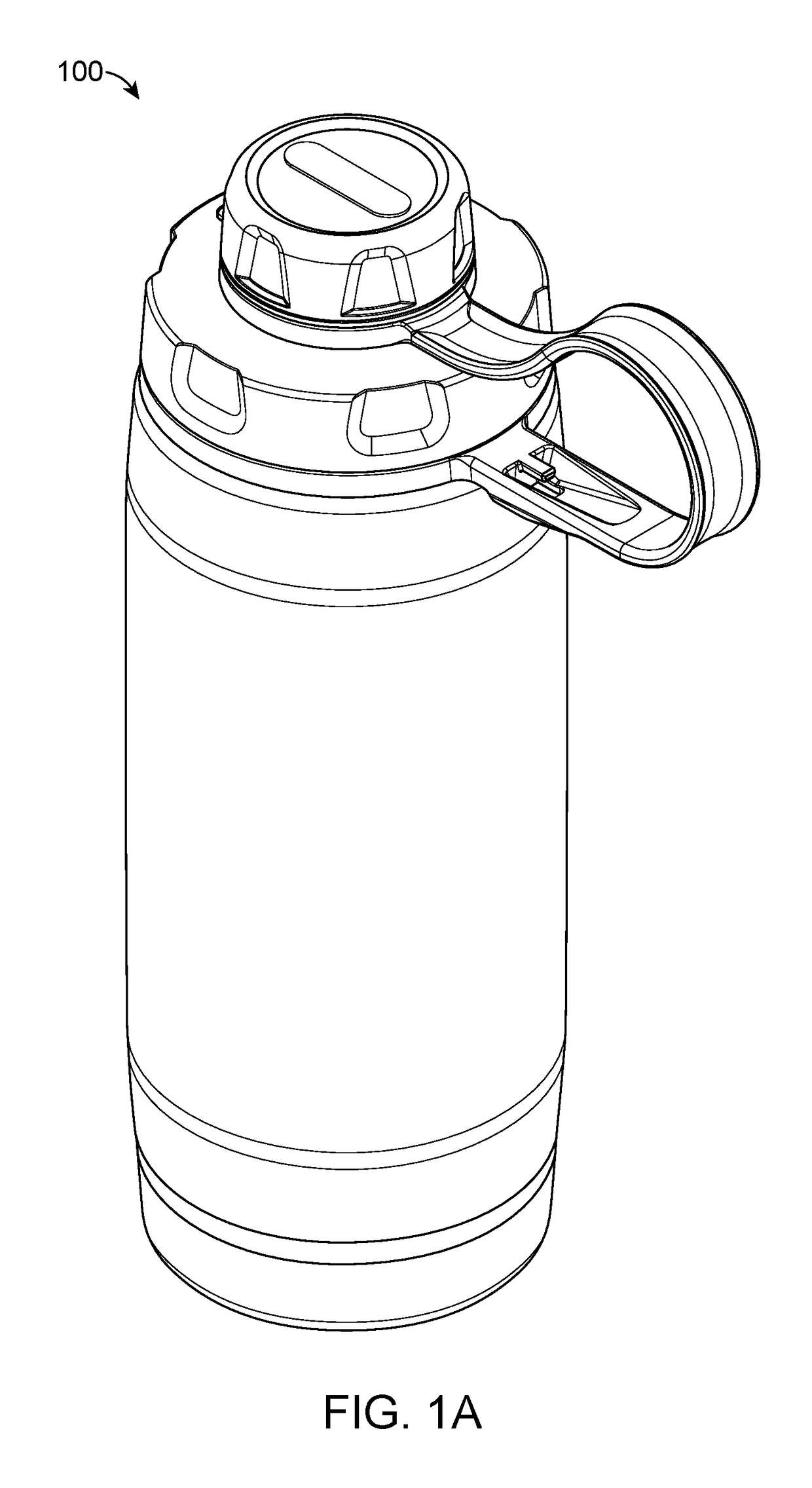 Water bottle cap