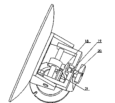 Moving carrier signal receiving system