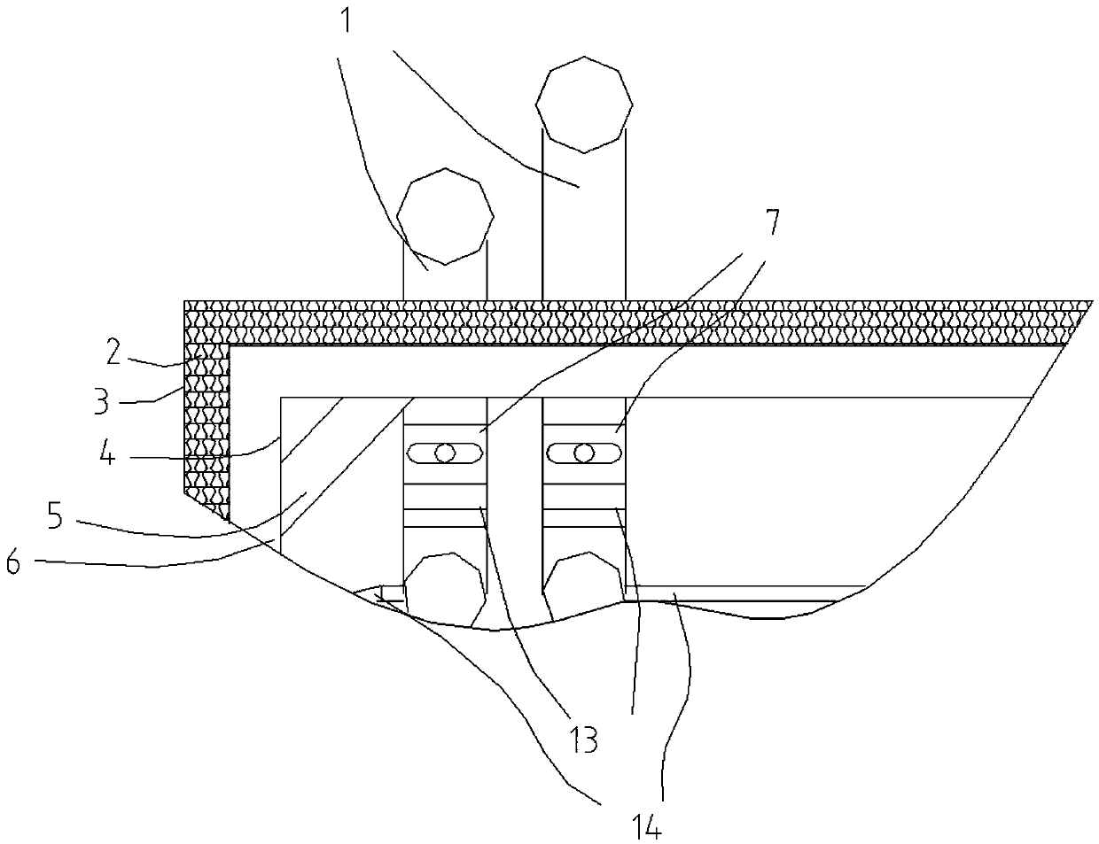 Detachable ice storage tank