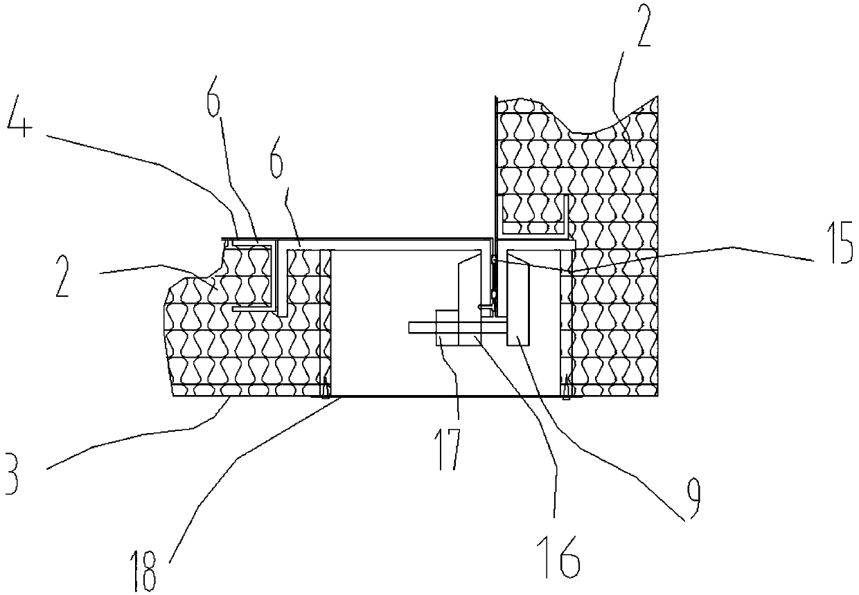 Detachable ice storage tank