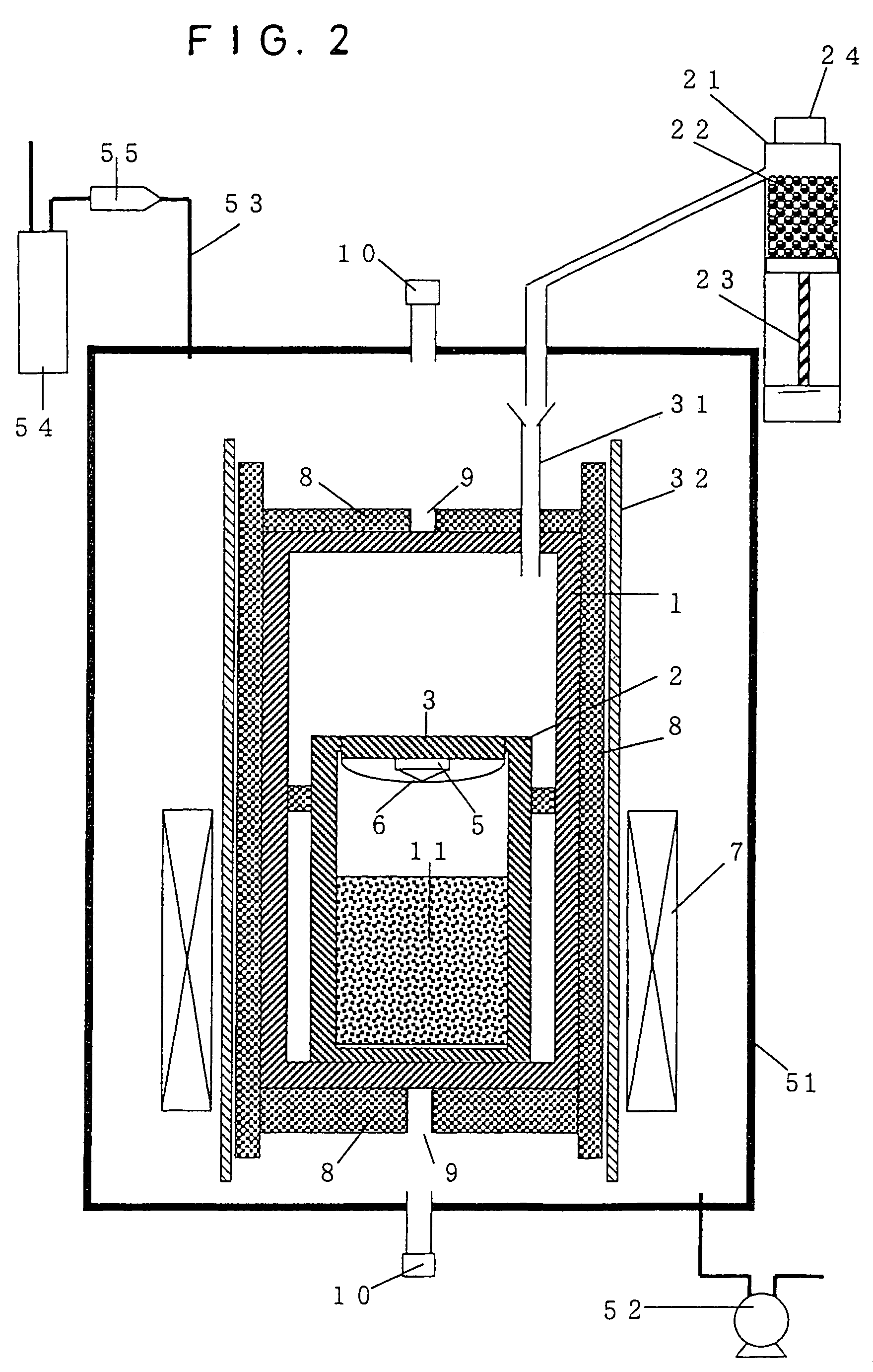 Silicon carbide single crystal and method and apparatus for producing the same