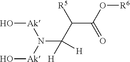 Composition containing ester compounds and a method of lubricating an internal combustion engine