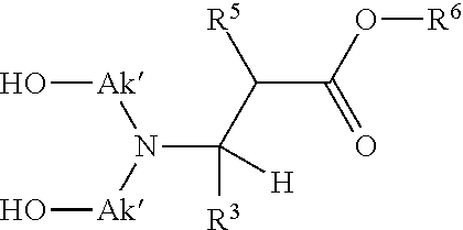 Composition containing ester compounds and a method of lubricating an internal combustion engine