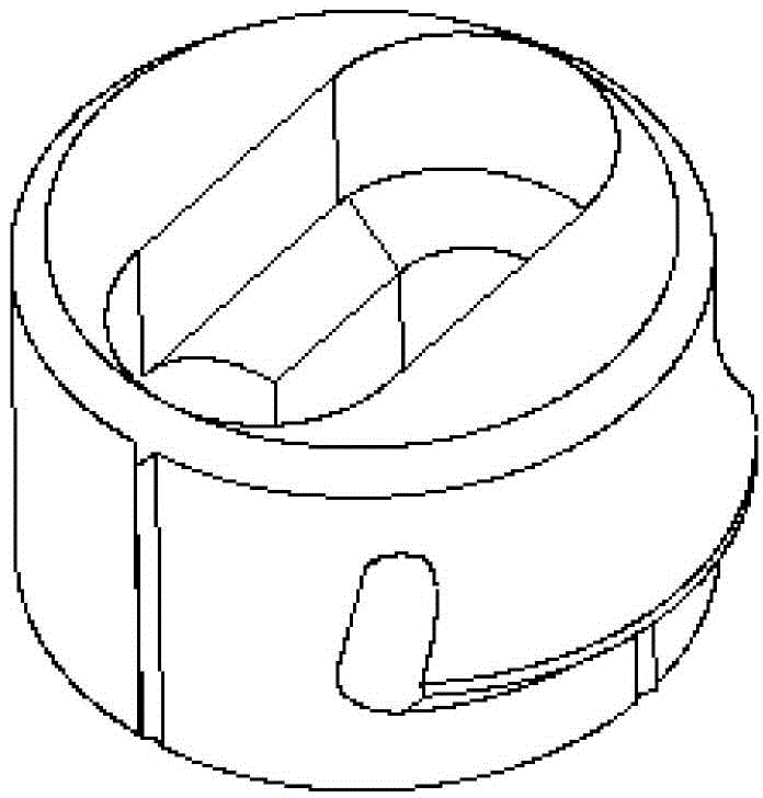 Novel location connecting piece and assembly thereof