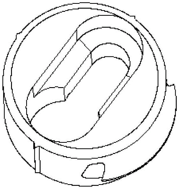 Novel location connecting piece and assembly thereof