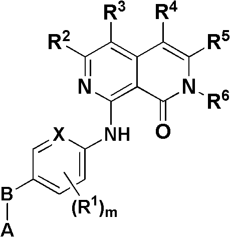 2,7-naphthyridine derivative, and preparation method and application thereof