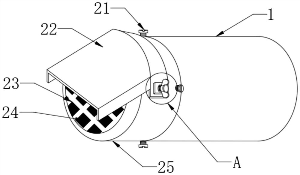 Efficient dustproof outdoor motor fan cover