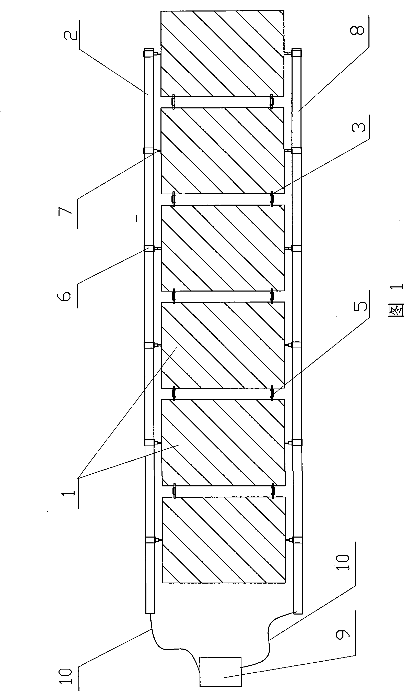 Synchronous expansion mechanism for foldable inflating expansion solar cell paddles