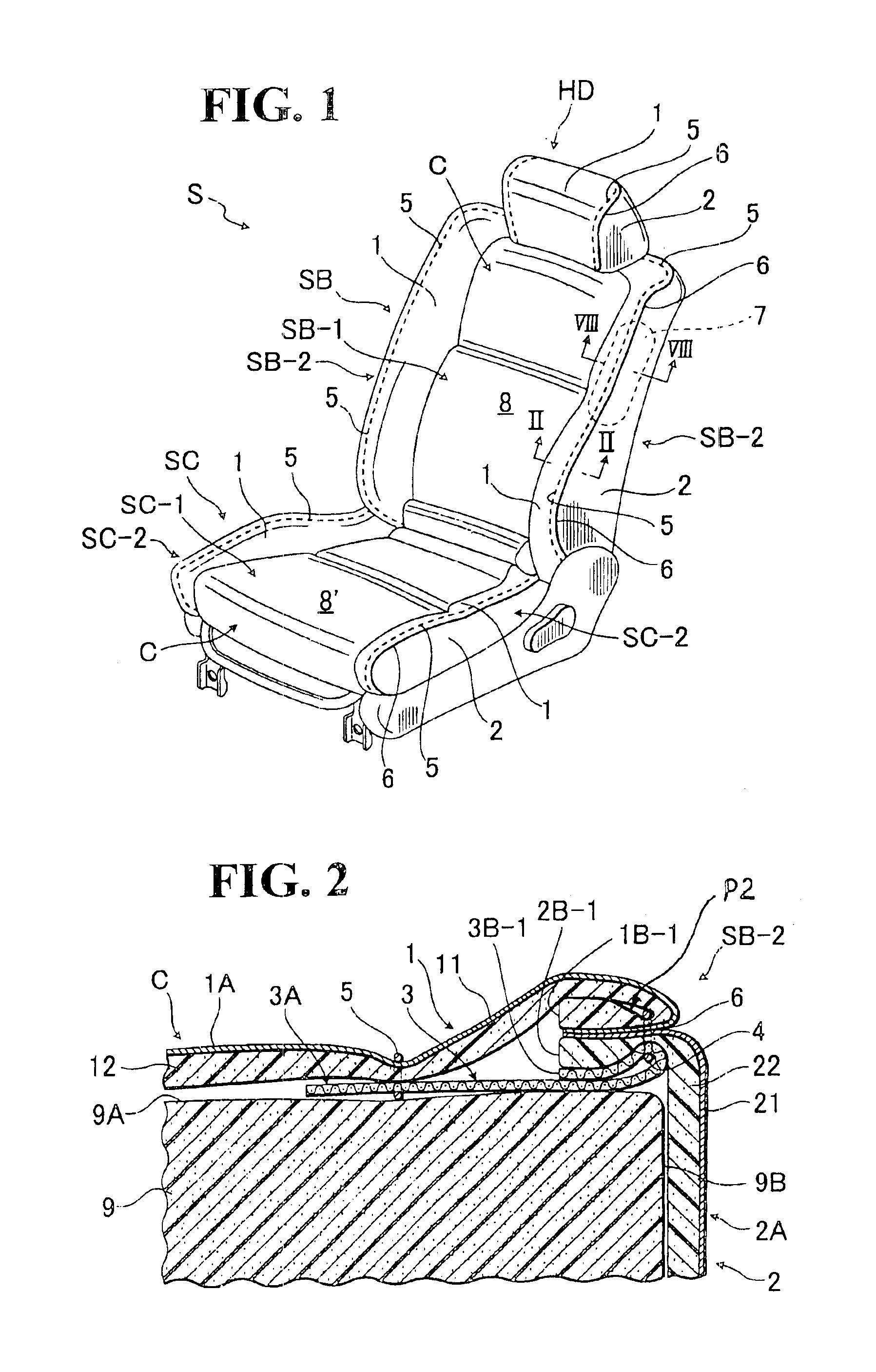 Sewing method to form a trim cover assembly and automotive seat using the trim cover assembly