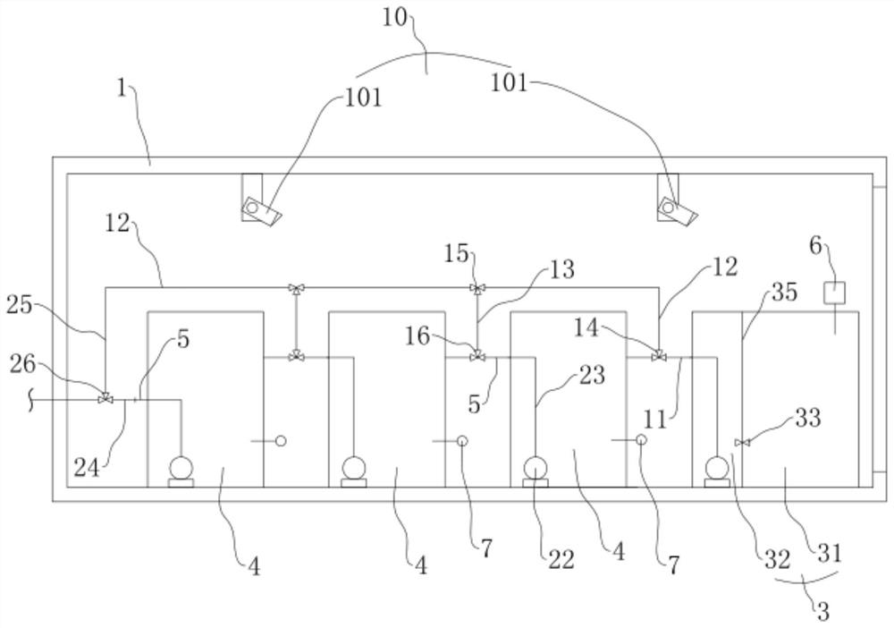 Intelligent sewage treatment device