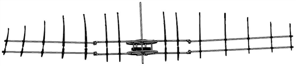 Chord-length self-adaptive telescopic flapping wing and flapping-wing aircraft suitable for active torsional flapping mechanism