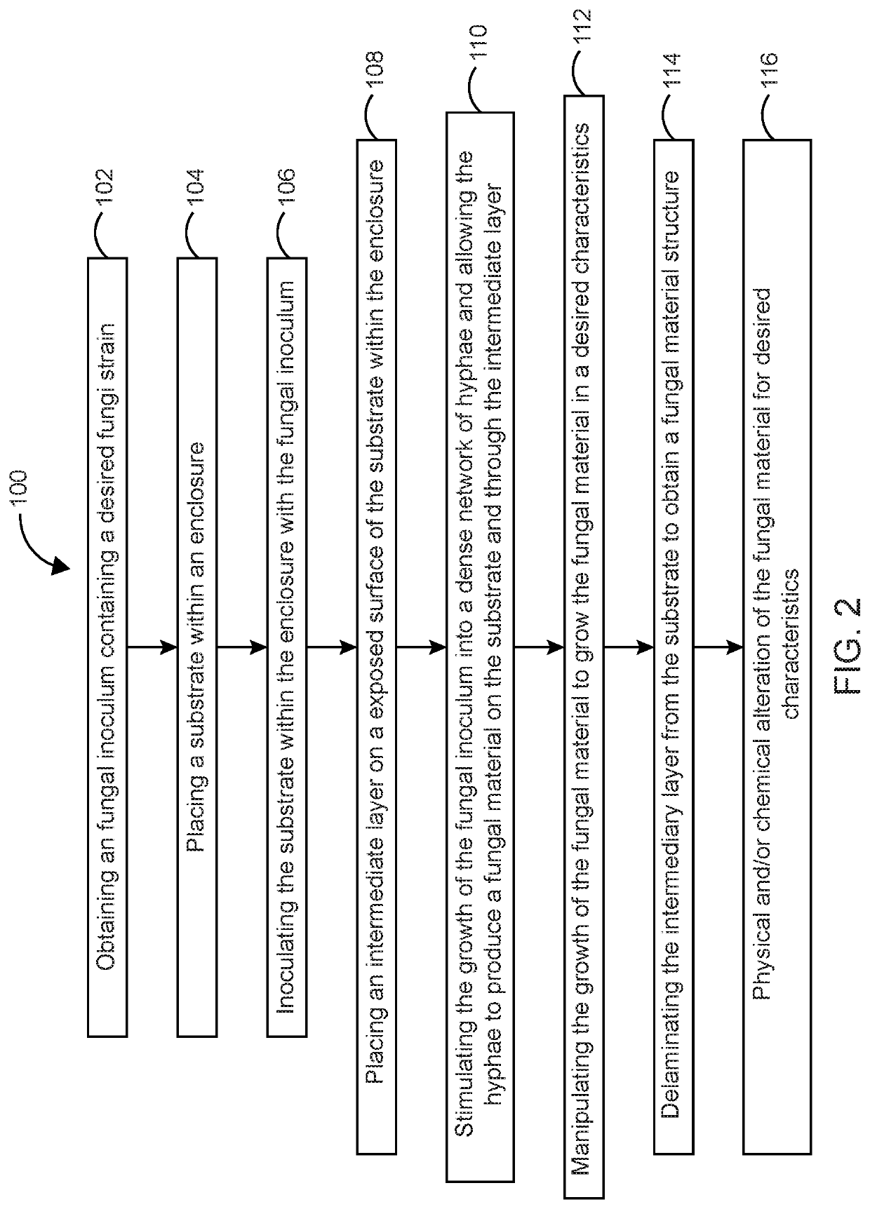 Method of producing fungal materials and objects made therefrom