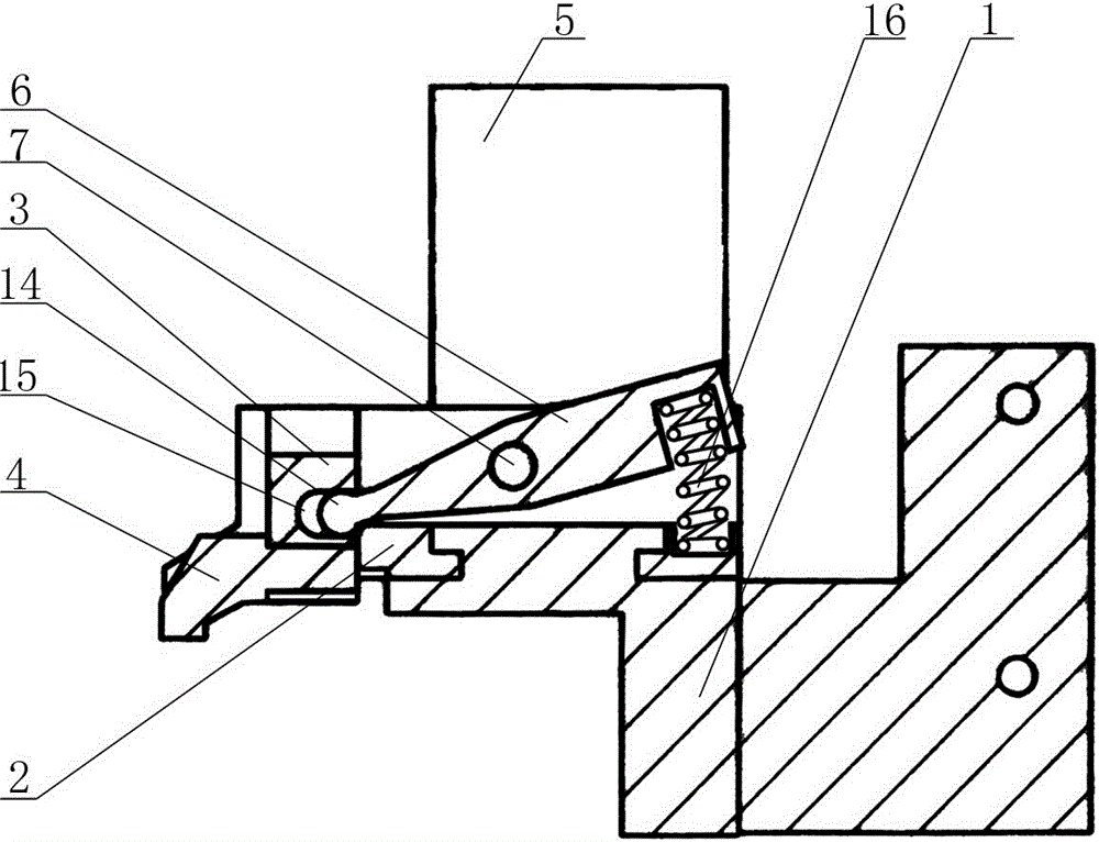 Tooth selection and positioning mechanism of metal zipper punching machine