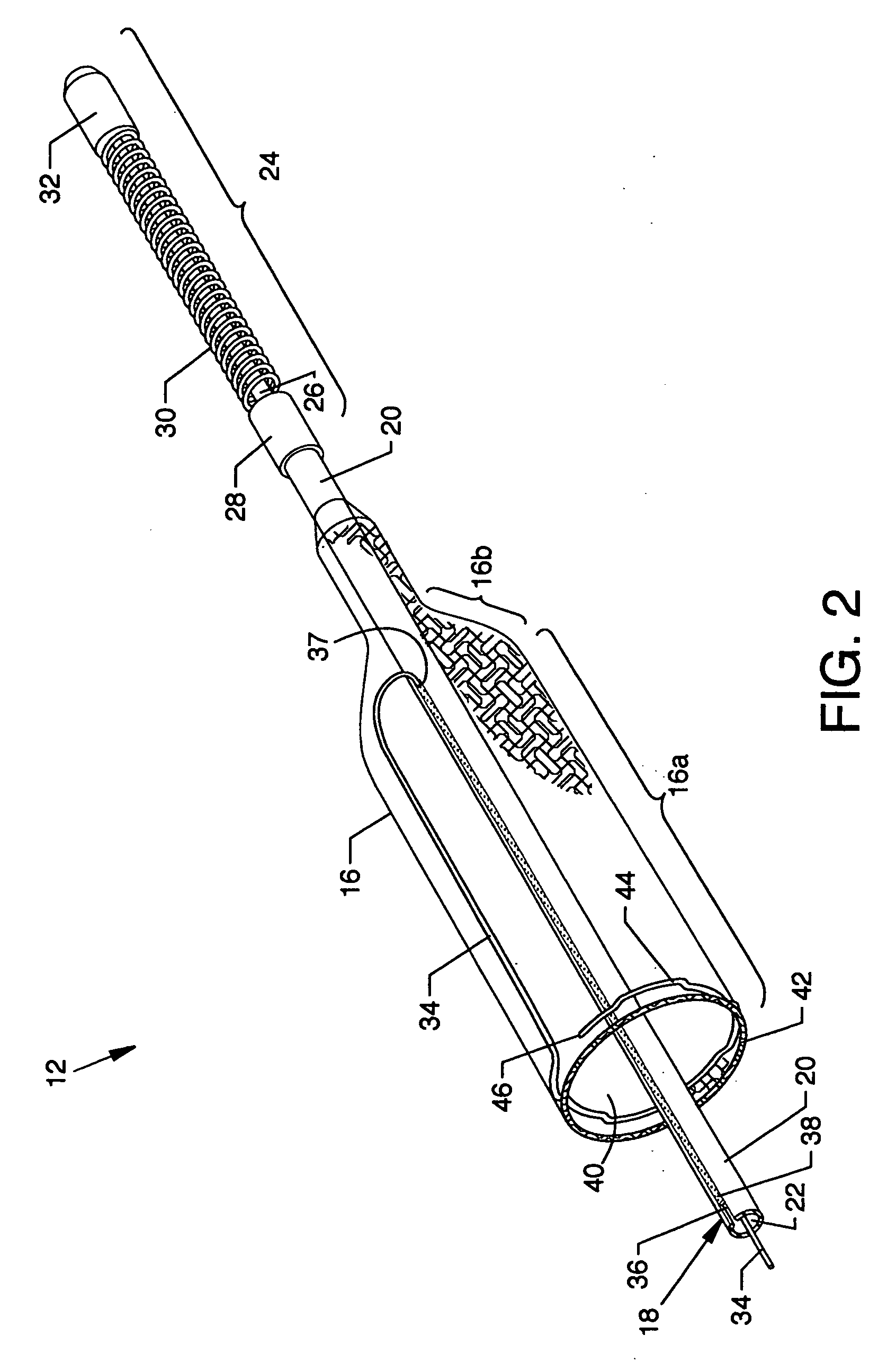 Guidewire with collapsible filter system and method of use