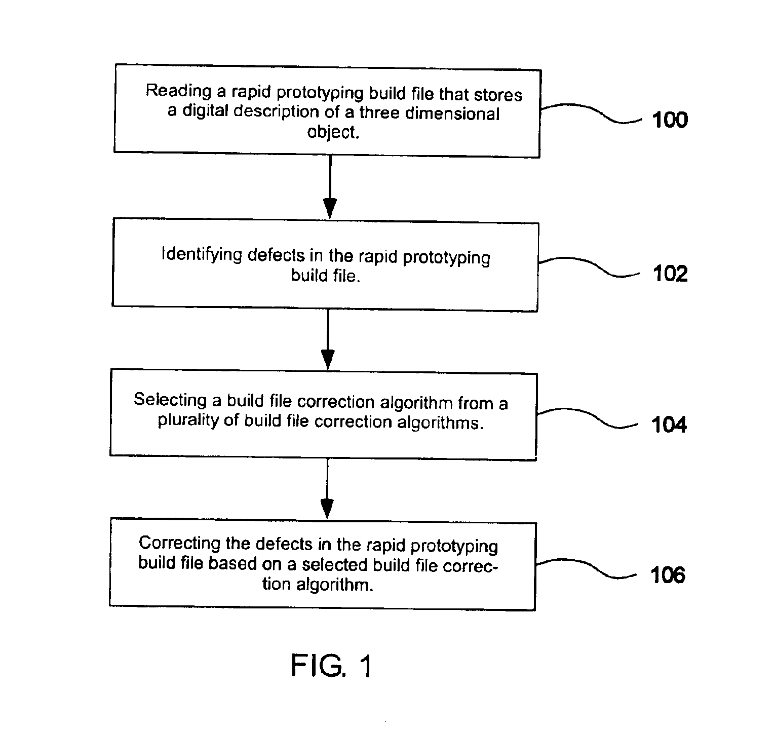 System and method for performing adaptive modification of rapid prototyping build files