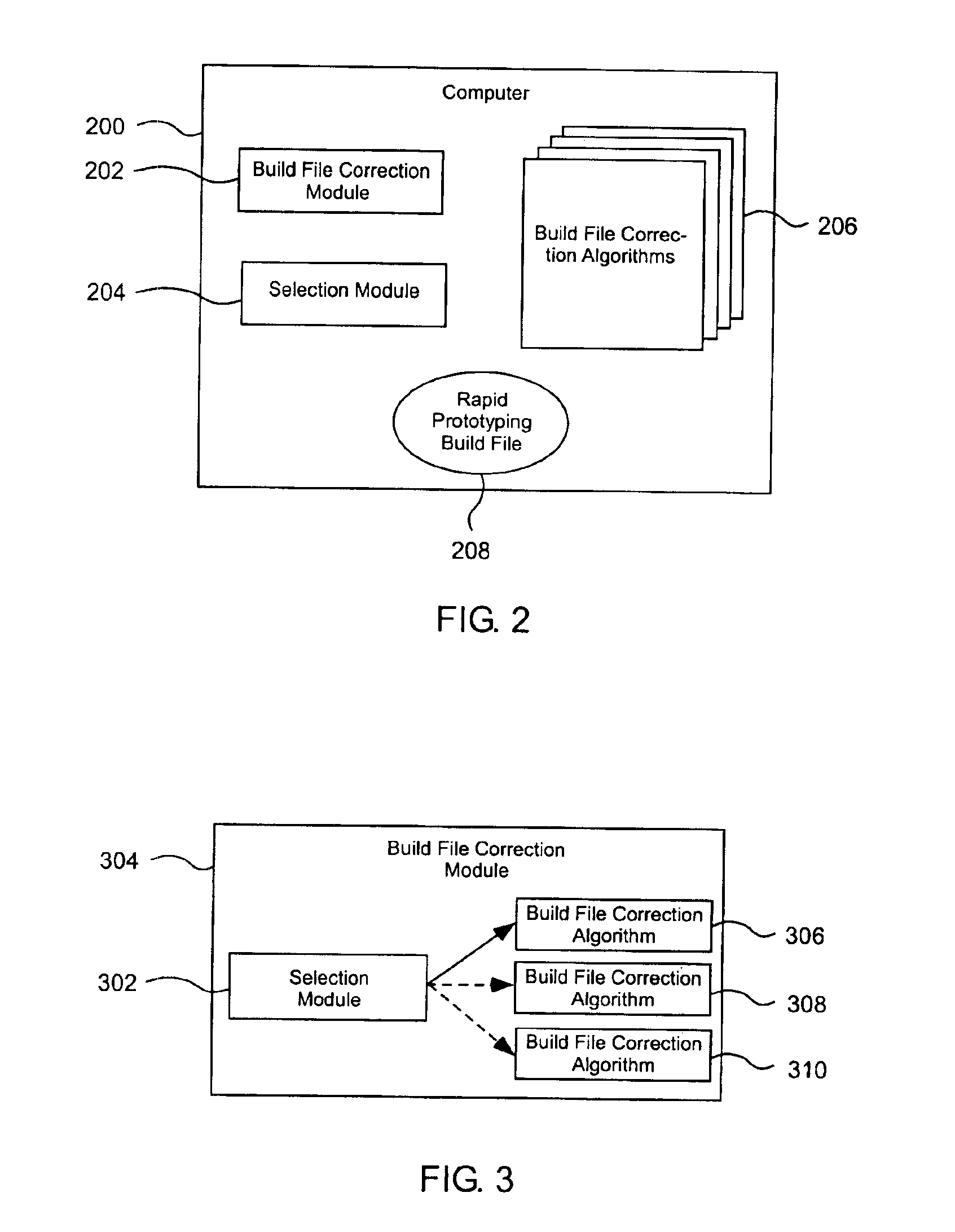 System and method for performing adaptive modification of rapid prototyping build files