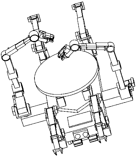 Embossed furniture assembling equipment