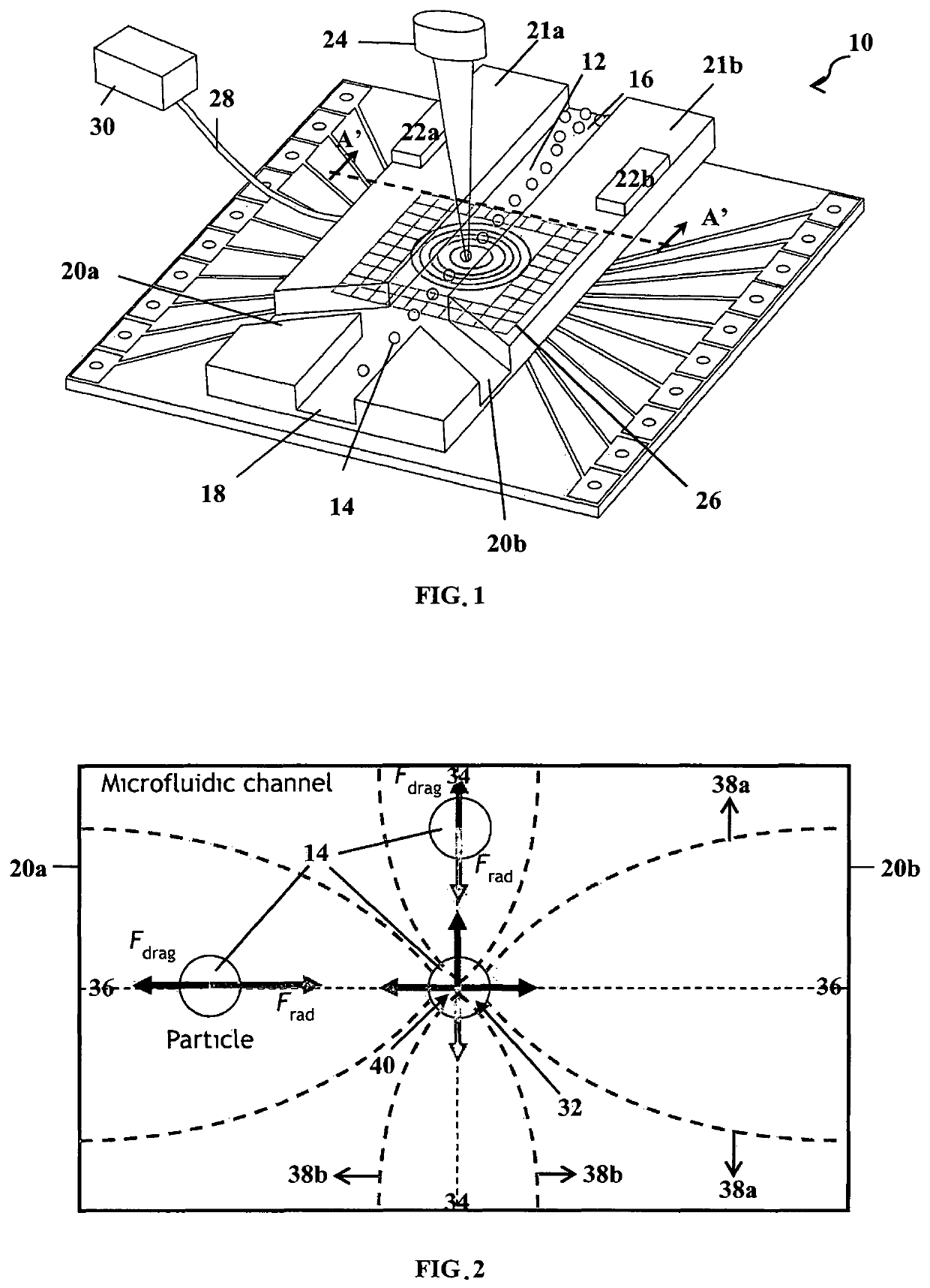 Sensor for particle detection in a fluid