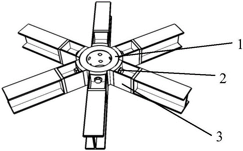 Prefabricated space structure c-type node device