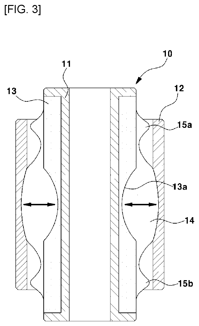 Roll mount device for vehicle