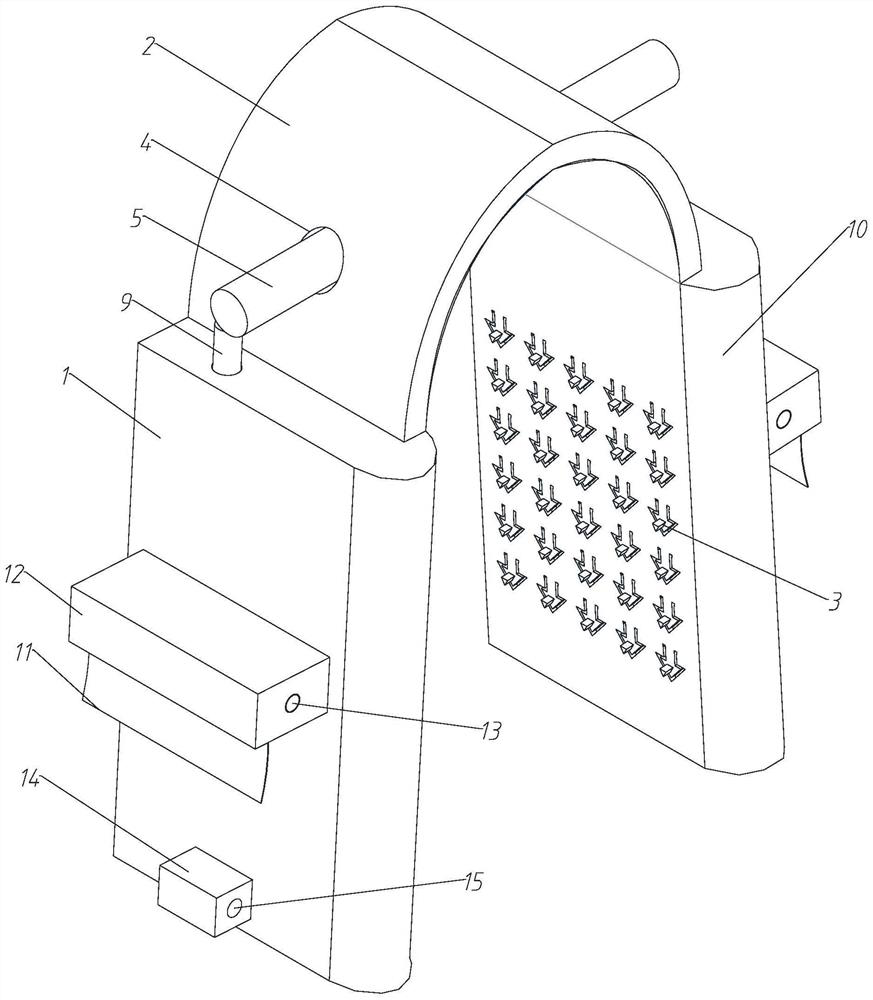 Tool and method for retracting soft tissue flap in oral flap surgery