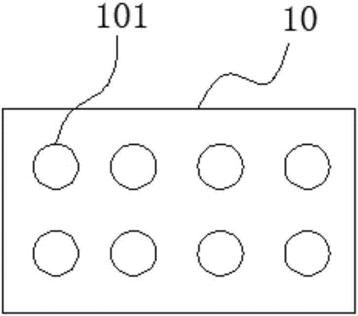 Magazine-like dust collecting apparatus with filter drums