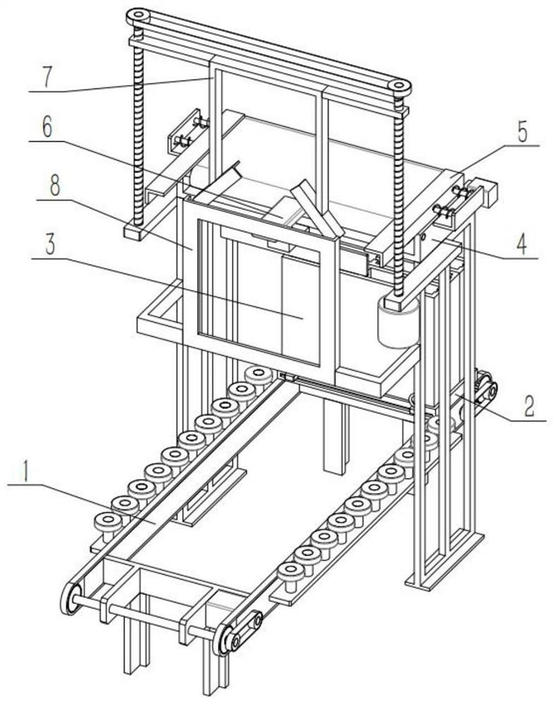 Preparation system and method of environment-friendly material for wall