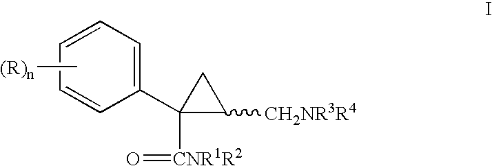 Cyclopropyl derivatives as nk3 receptor antagonists
