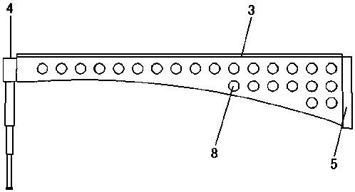 Deployable bifurcated rib high-precision reflector