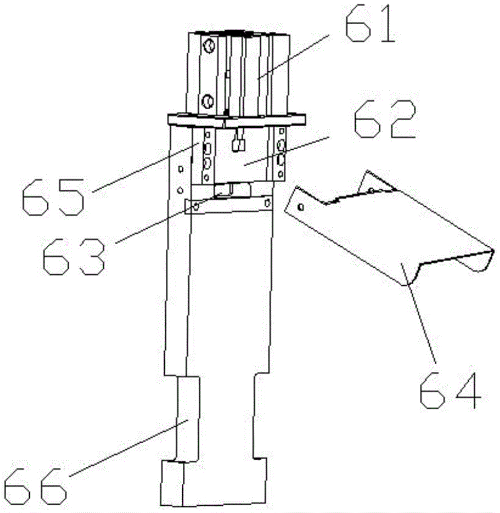 Cutting device for full-automatic welding machine for volume control piece