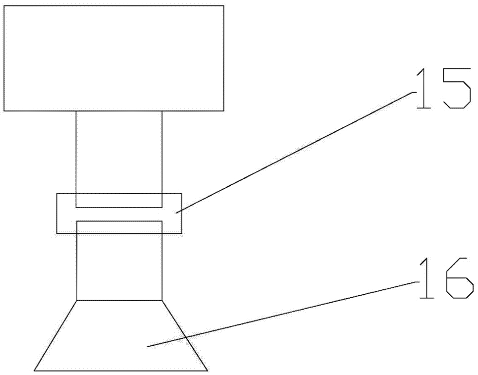 A magnetic separation device for iron ore powder