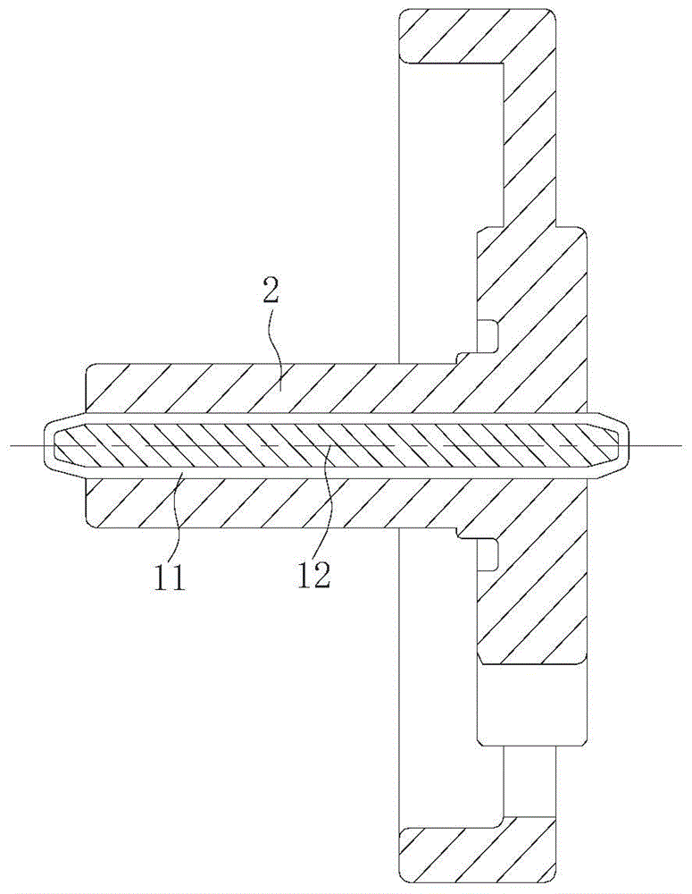Method for casting upper bearing and lower bearing of compressor