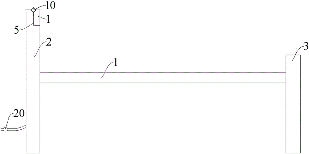 Turnover head lighting mechanism for medical bed