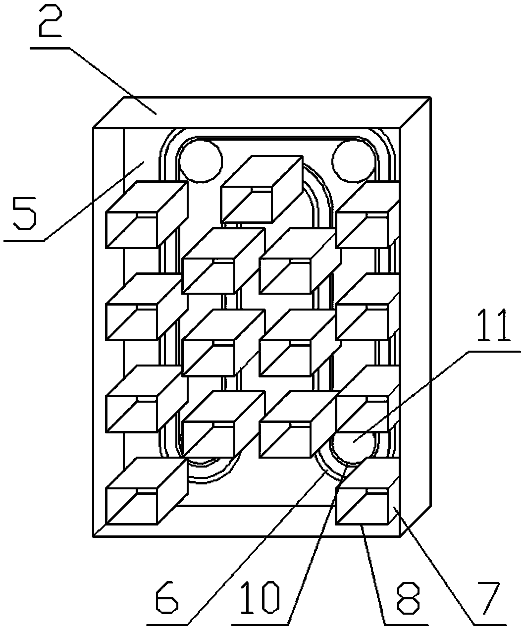 A hidden smart cabinet