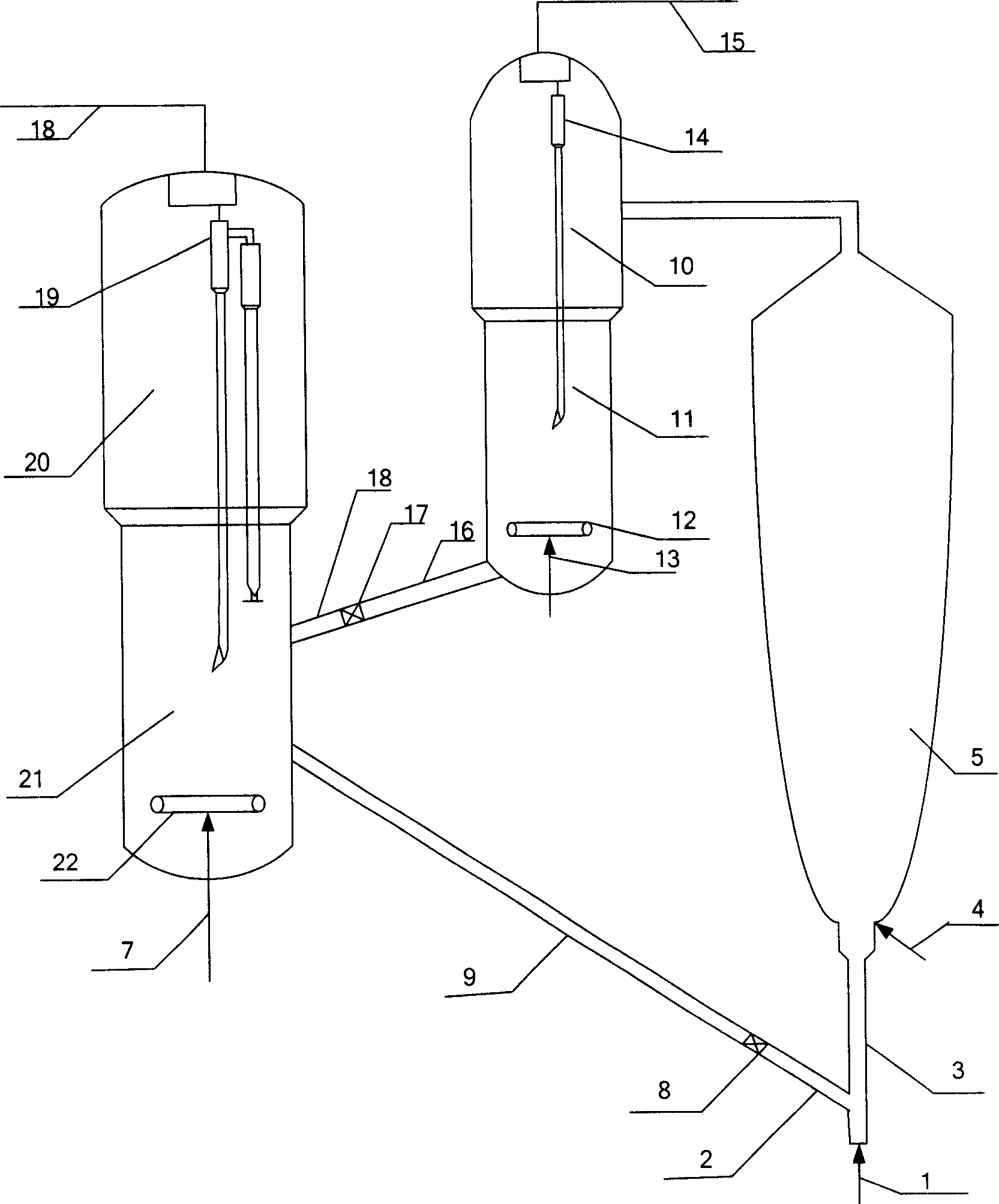 Method for producing low-carbon olefin