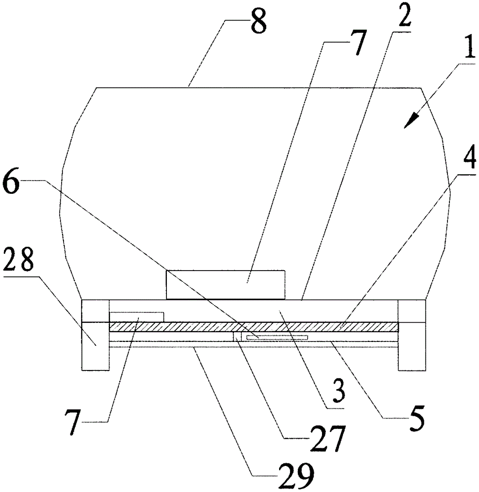 Automobile driven in suspension mode