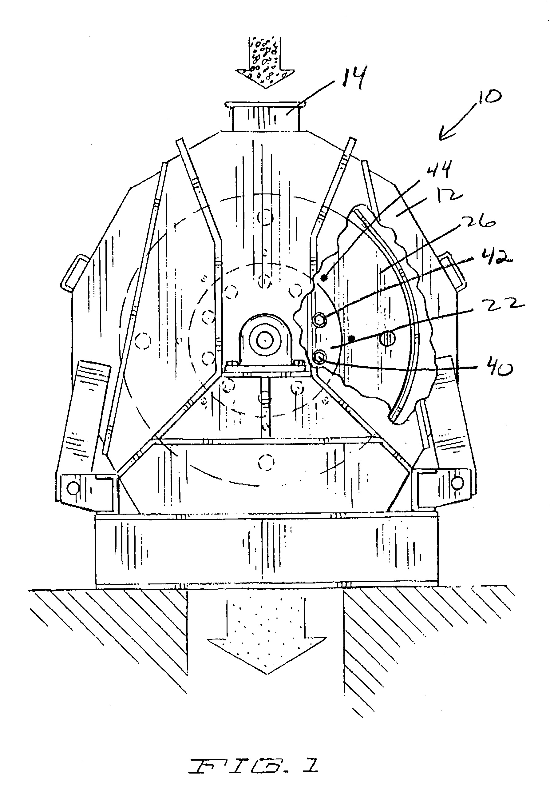 Hammermill with stub shaft rotor apparatus and method