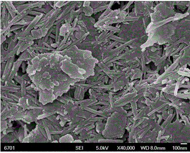 Method for preparing off-white attapulgite by hydrothermal method