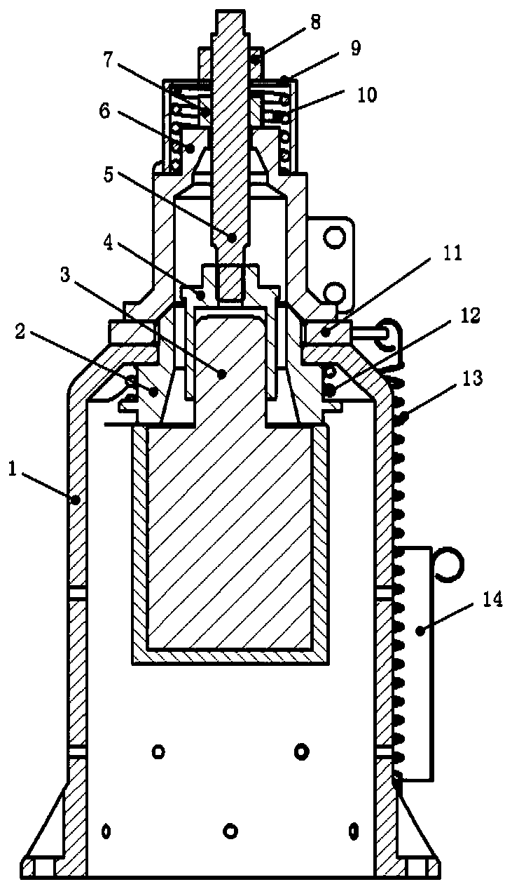 Memory alloy locking and releasing mechanism