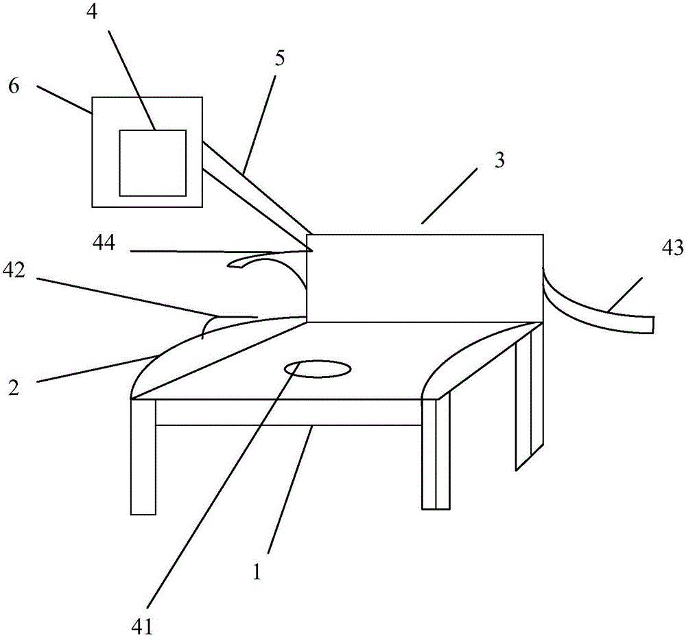 Intelligent bed with monitoring function