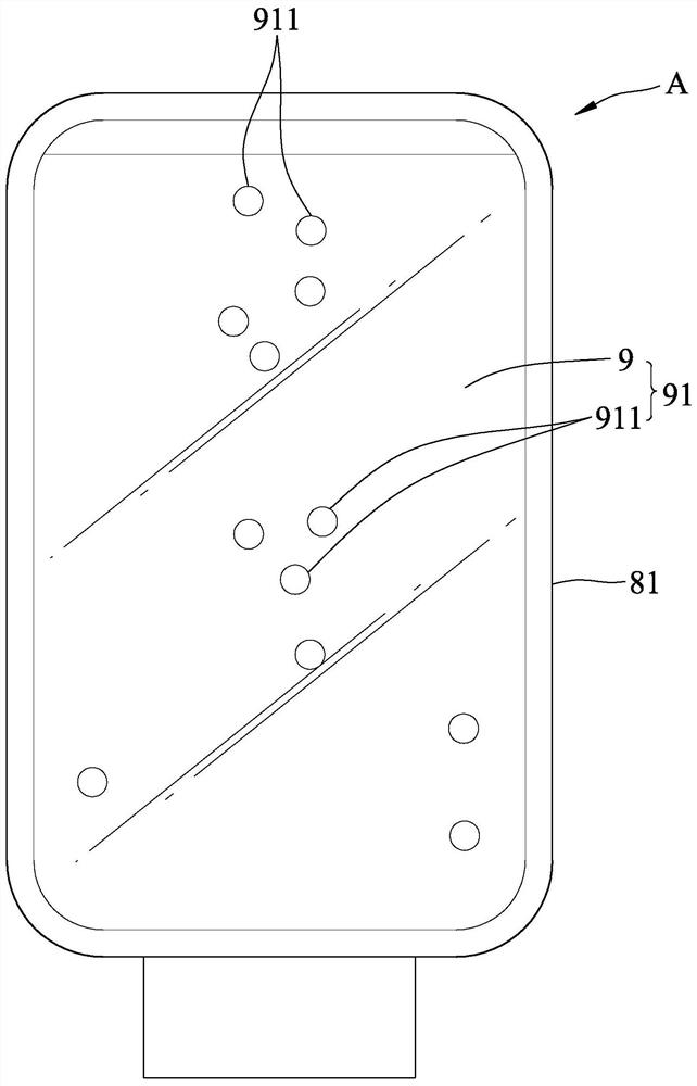 Composition of biological water, its aggregate, filter material, its filter element and its water purification system