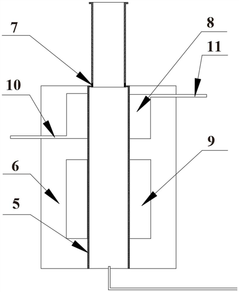 Rapid heating-atmosphere variable-weight real-time thermal analysis device and application