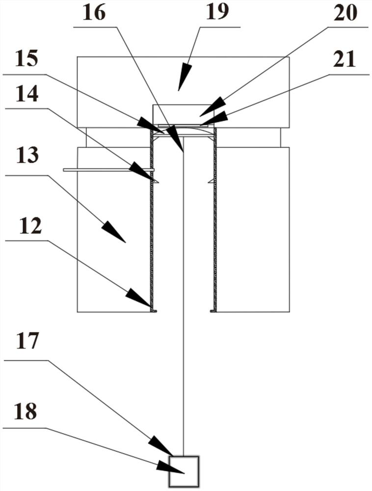 Rapid heating-atmosphere variable-weight real-time thermal analysis device and application