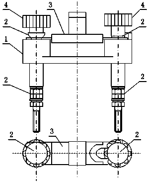 State monitoring terminal of electrical secondary circuit connection pressing plate and monitoring system thereof